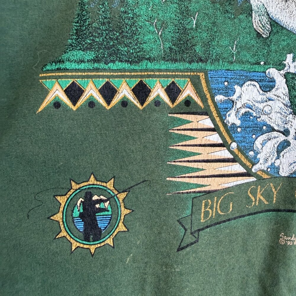 3/$30 🌟 VTG '93 Montana Tee XL - Picture 5 of 10
